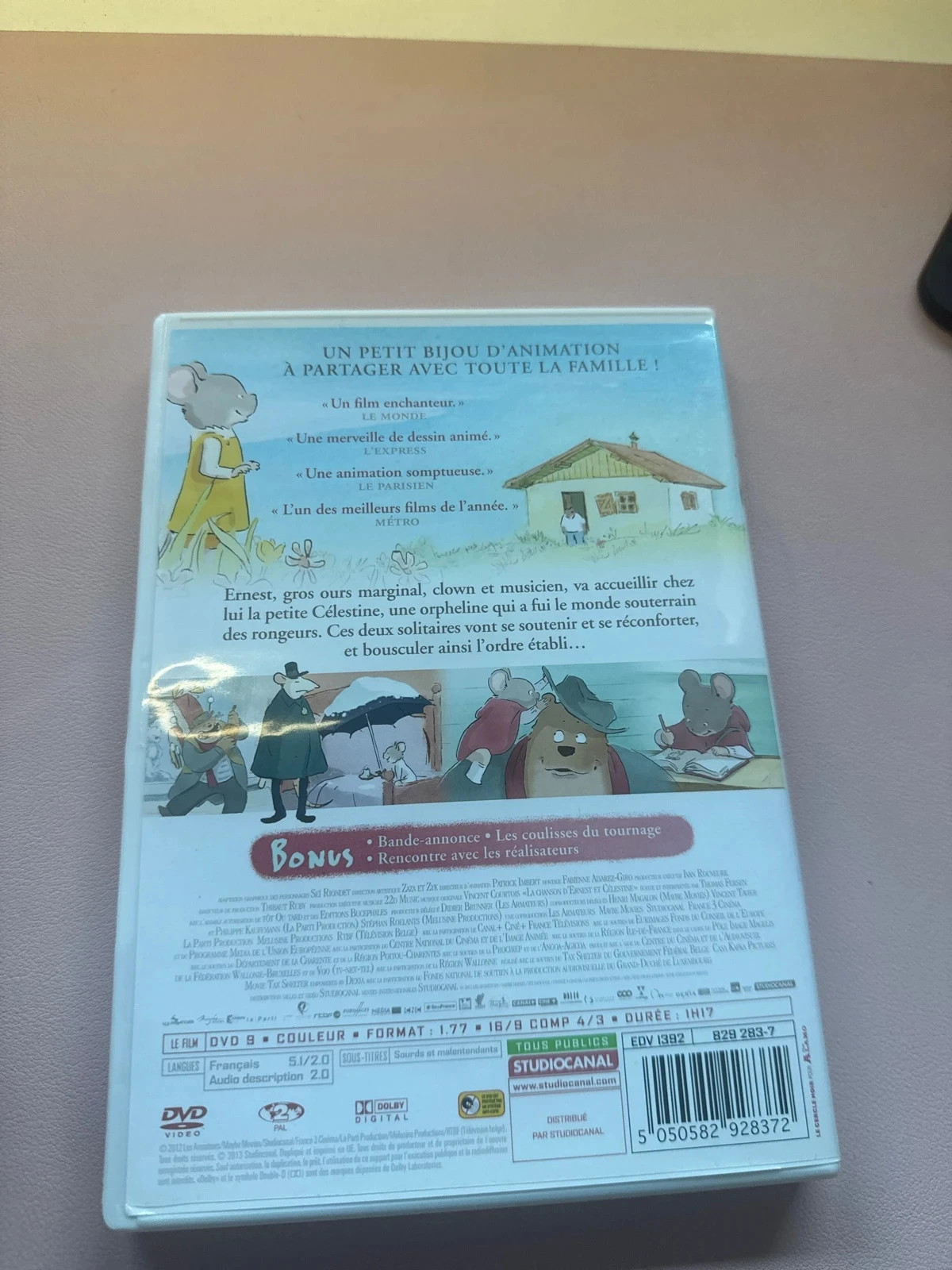 DVD Ernest e Célestine 🐻🐭 – photo 3